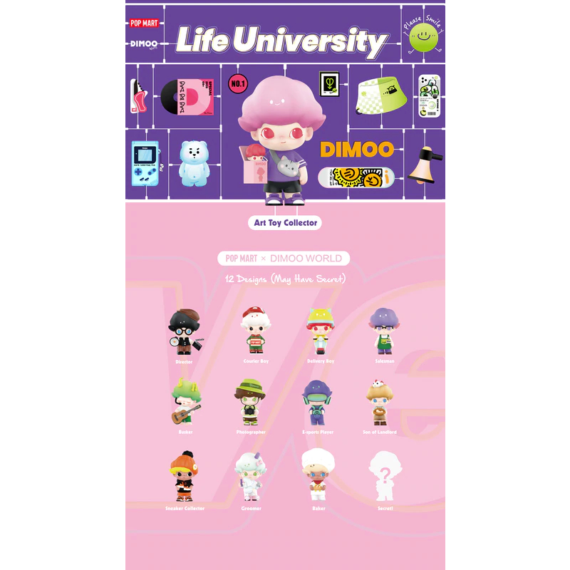 [Blind Box] Dimoo Life University - Pop Mart