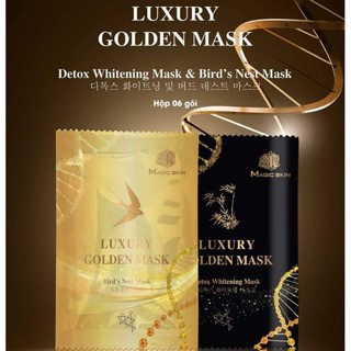 Mặt nạ ủ yến thải độc cấy trắng magic skin