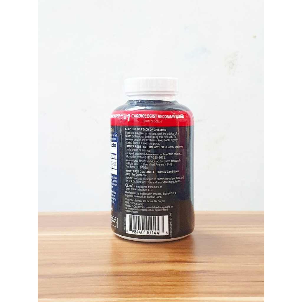 Bổ tim mạch Qunol Ultra CoQ10 3X Better 100mg 150 viên từ Mỹ