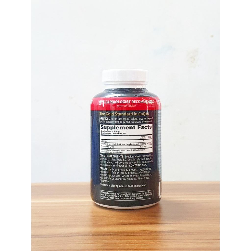 Bổ tim mạch Qunol Ultra CoQ10 3X Better 100mg 150 viên từ Mỹ