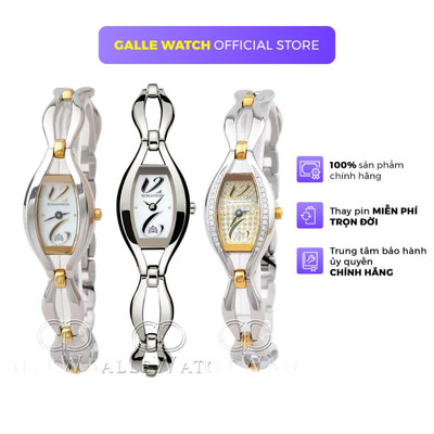 Đồng hồ nữ Romanson RM5155 mặt kính cứng cao cấp, chịu nước 3 ATM, dây thép đeo tay sang trọng, thời trang