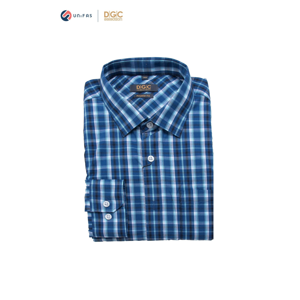 Áo sơ mi dài tay nam DGcs - Dáng suông thoáng mát, thấm hút mồ hôi - SASDBB22M.