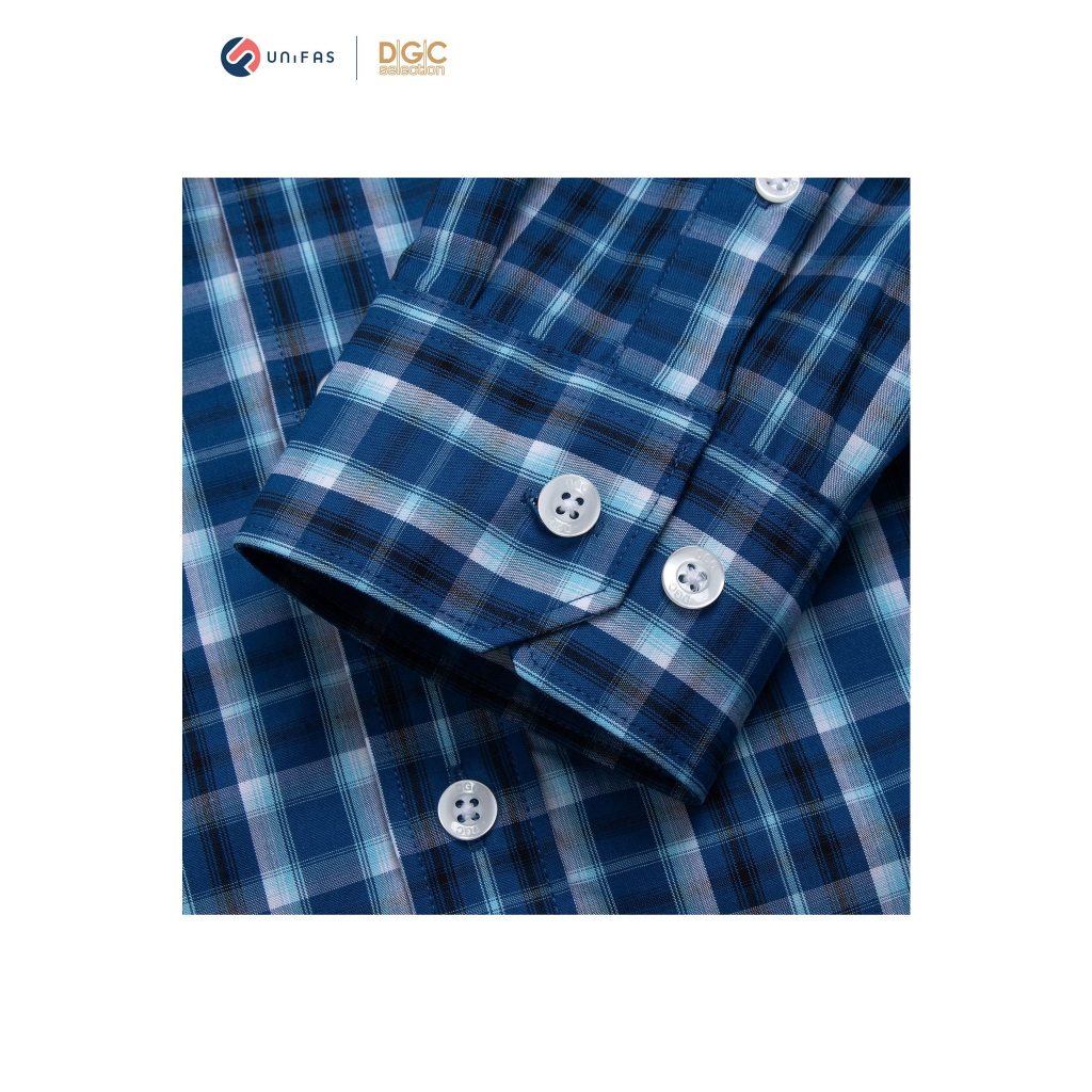 Áo sơ mi dài tay nam DGcs - Dáng suông thoáng mát, thấm hút mồ hôi - SASDBB22M.