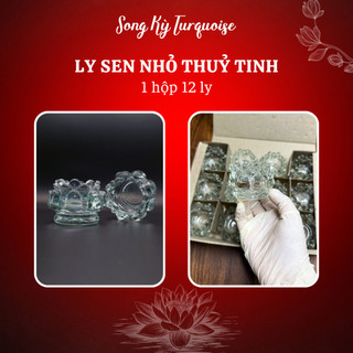 Ly sen nhỏ - ly nến, cốc làm nến - chưa kèm sáp bơ - nguyên liệu nến bơ song kỳ