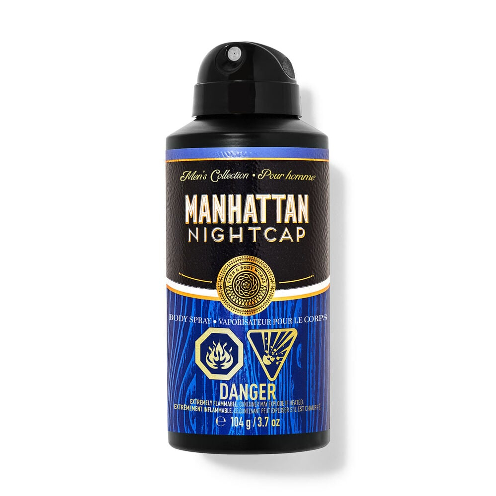 Xịt khử mùi toàn thân Manhattan Nightcap Bath and Body Works chai 104g