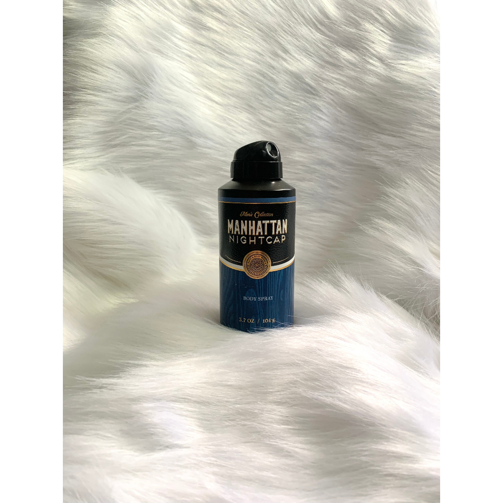 Xịt khử mùi toàn thân Manhattan Nightcap Bath and Body Works chai 104g