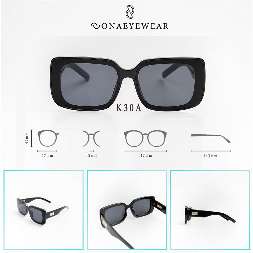 Kính râm - SONA EYEWEAR - Bản Cao Cấp  Nữ, Tròng Polycarbonate Gọng Nhựa ABS, Chống tia UV400