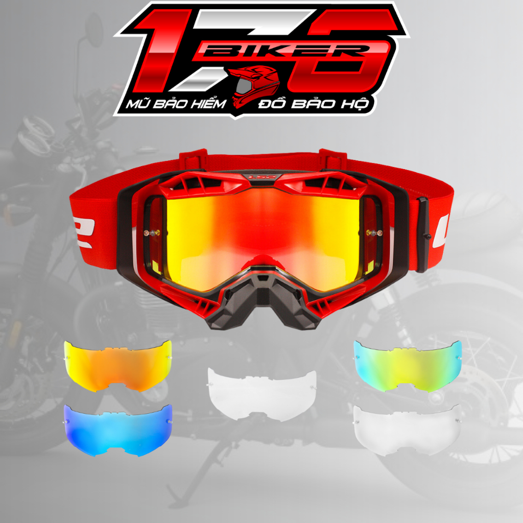 Lens màu kính dây Goggles LS2 Aura (KHÔNG BAO GỒM KÍNH) - BIKER 176 - Mũ bảo hiểm & Đồ bảo hộ
