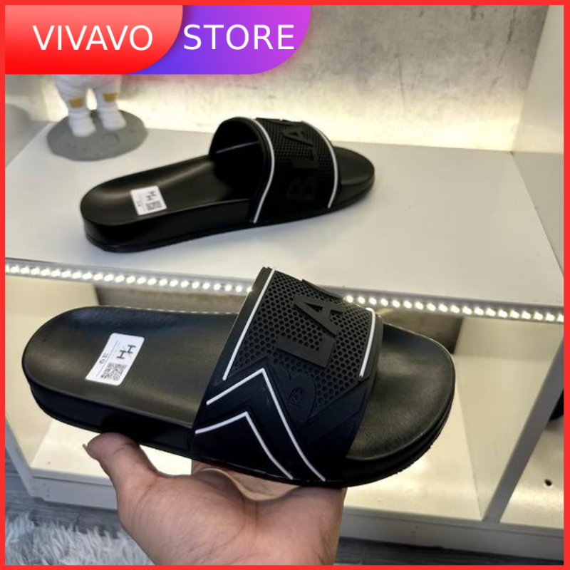 Dép quai ngang nam nữ BLACK HOT HIT 2023 - FREE SHIP