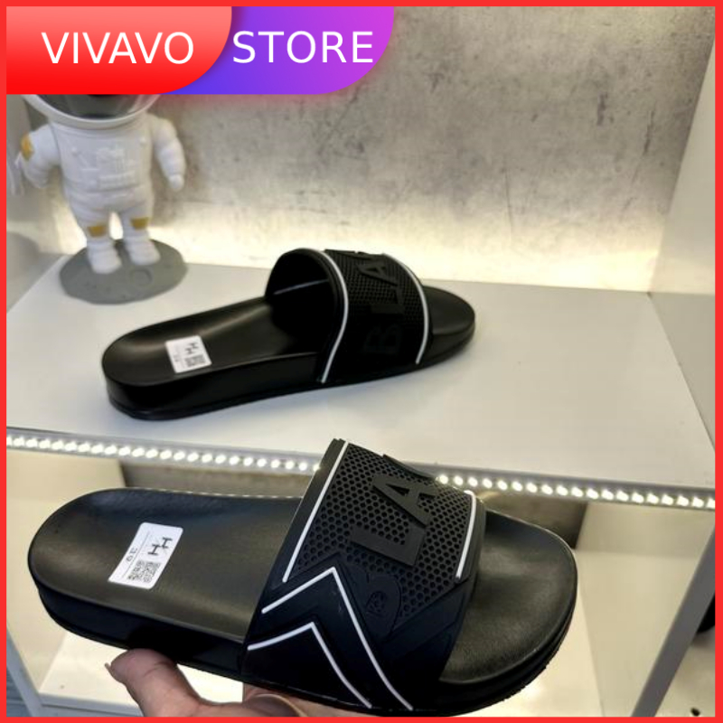 Dép quai ngang nam nữ BLACK HOT HIT 2023 - FREE SHIP