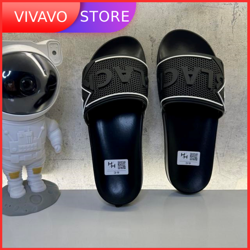 Dép quai ngang nam nữ BLACK HOT HIT 2023 - FREE SHIP