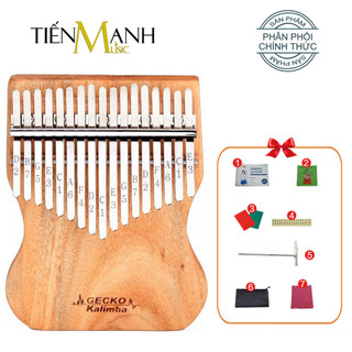 [Khắc Phím, Tone C] Đàn Kalimba Gecko 17 Phím K17CAP (Cam kết 100% Chính hãng nhập khẩu Tiến Mạnh Music)