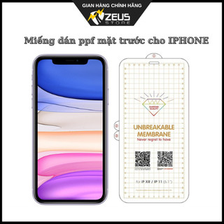 Miếng dán ppf mặt trước cho IPHONE 6/6s 6+/6s+ 7/8 7+/8+ X/XS XSMAX