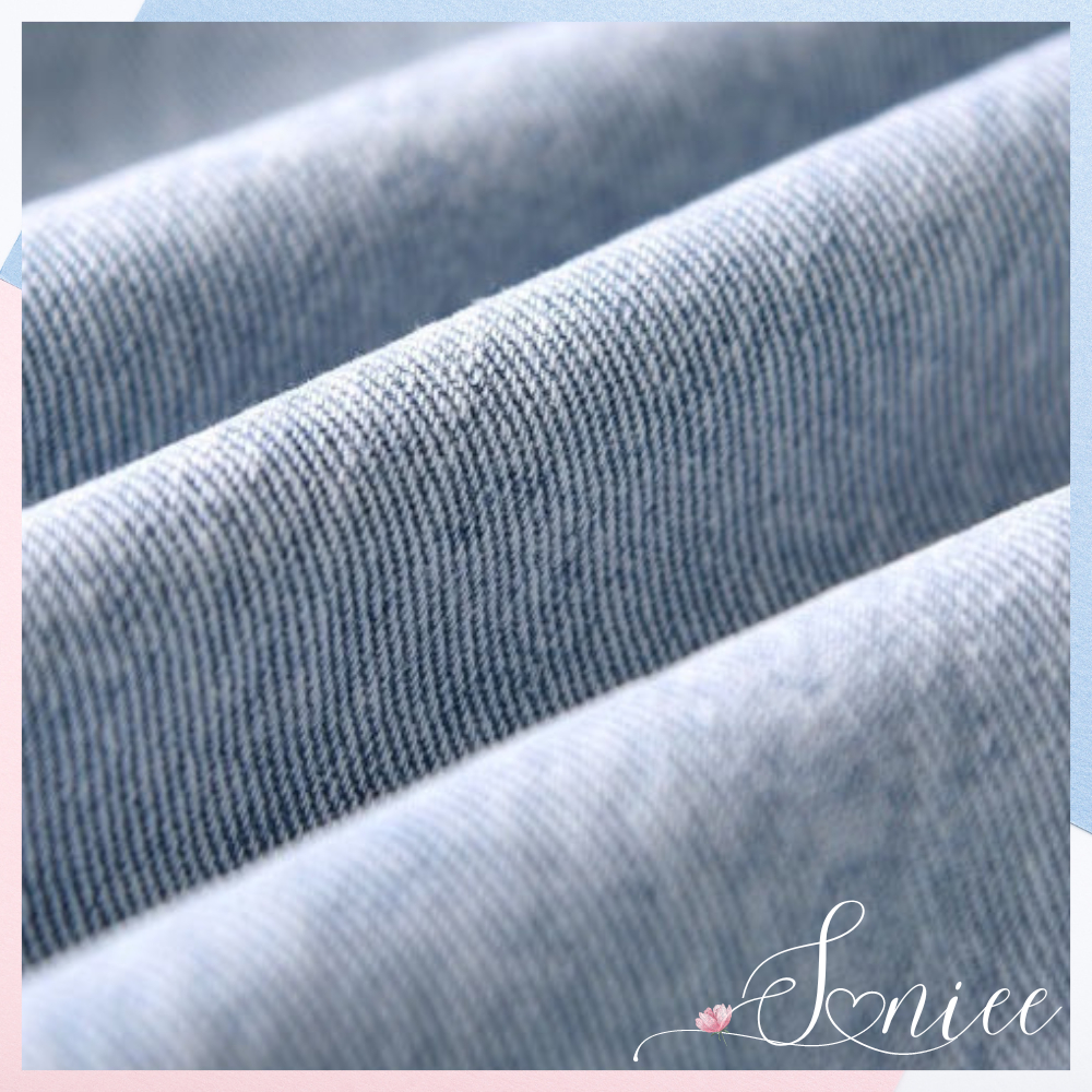 Áo khoác bò nữ jean denim jacket croptop dày dặn có túi màu wax hàng Quảng Châu cao cấp freesize dưới 62kg SanieeClothes