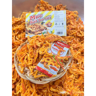 Mực xé sợi sốt bơ tỏi 250g