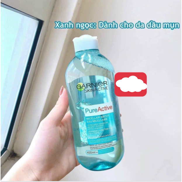 Nước tẩy trang Garnier Micellar Water dành cho mọi loại da 400ml