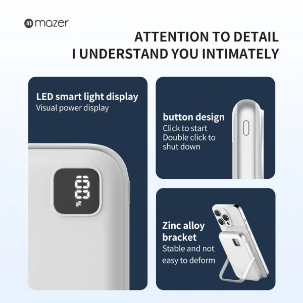 Pin Dự Phòng Mazer Smallest MaSafe 10,000nAh MagAir 16