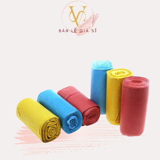 Túi Rác Tự Phân Hủy Sinh Học  3 Cuộn ( 1 KG ) Đệ Nhất , Túi Lẻ Trong 3 Cuộn 1 Kg