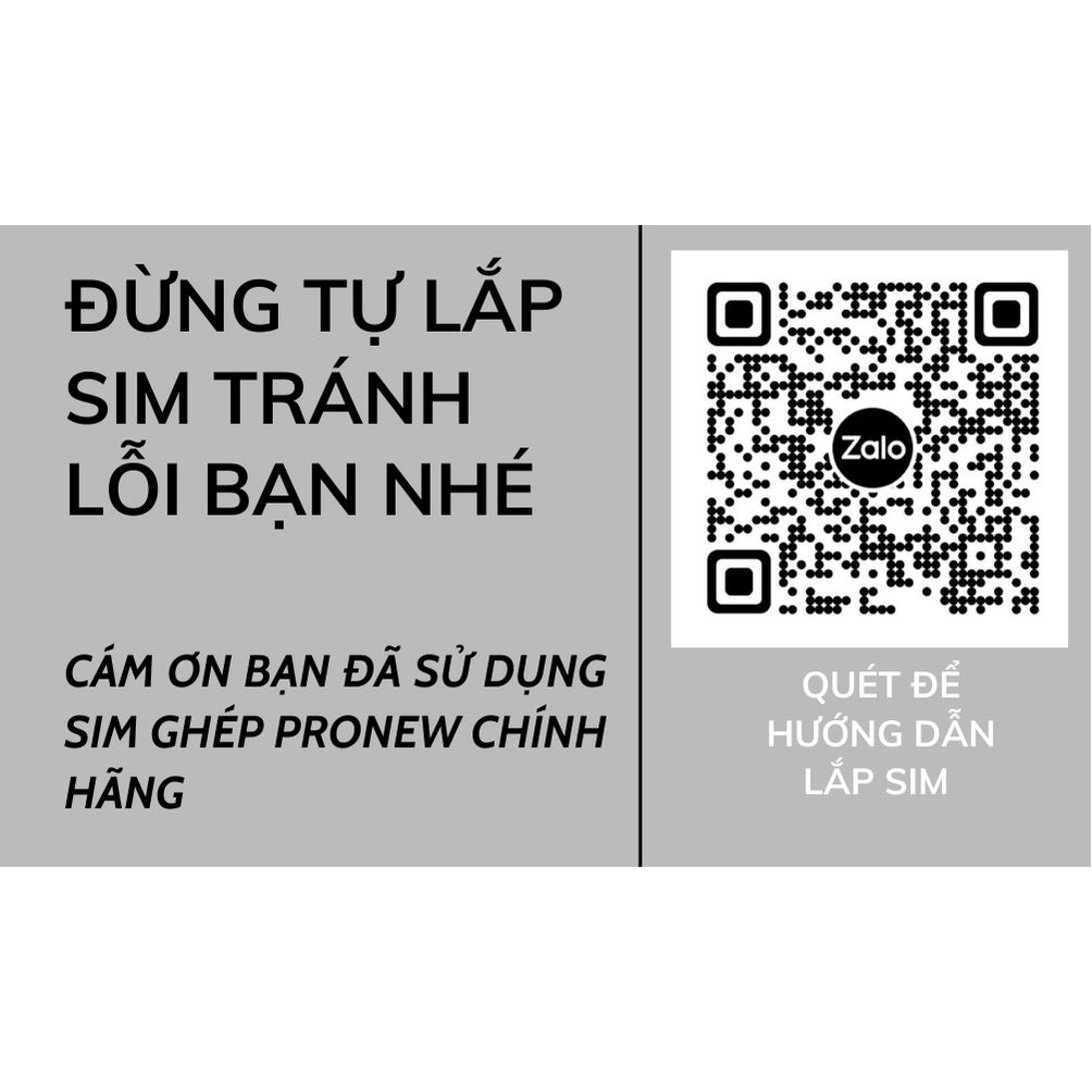 Sim Ghép ProNew Pro chính hãng