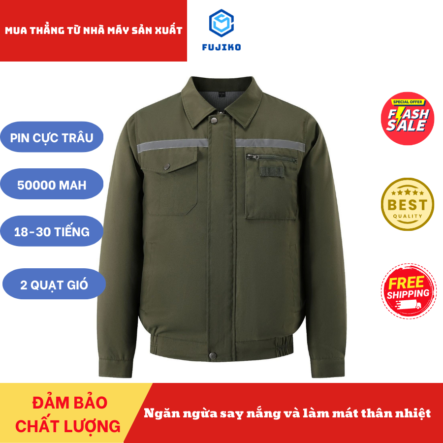 Áo điều hòa Fujiko - Giải pháp thoát nhiệt thông minh