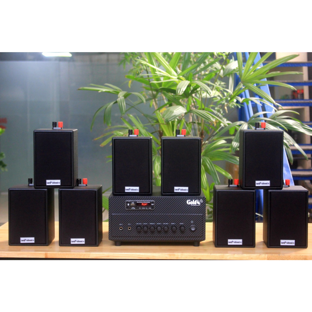 Loa cafe Gold4cafe 8.0  chuyên lắp cho Quán Cafe, Nhà hàng, Quán ăn, Spa, Khu tập Gym...