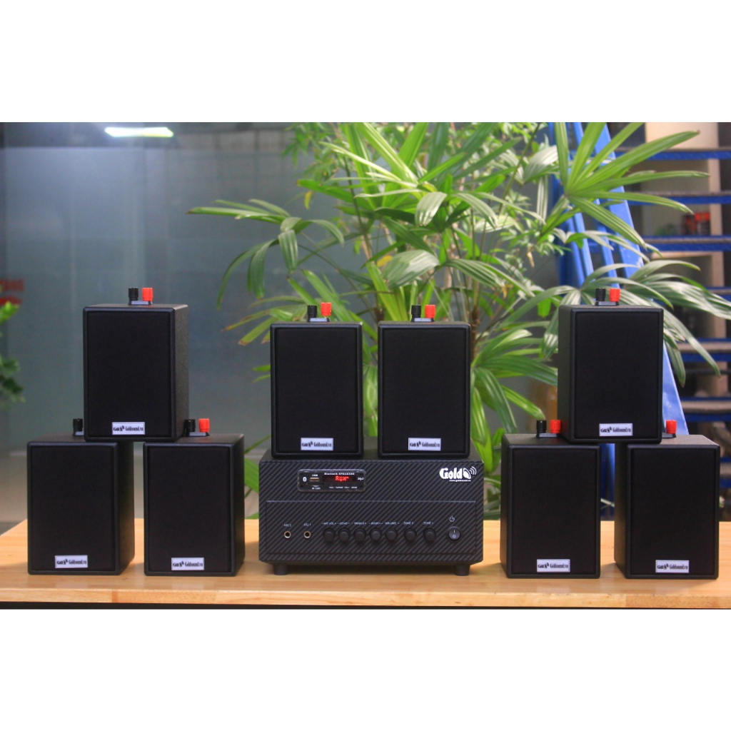 Loa cafe Gold4cafe 8.0  chuyên lắp cho Quán Cafe, Nhà hàng, Quán ăn, Spa, Khu tập Gym...