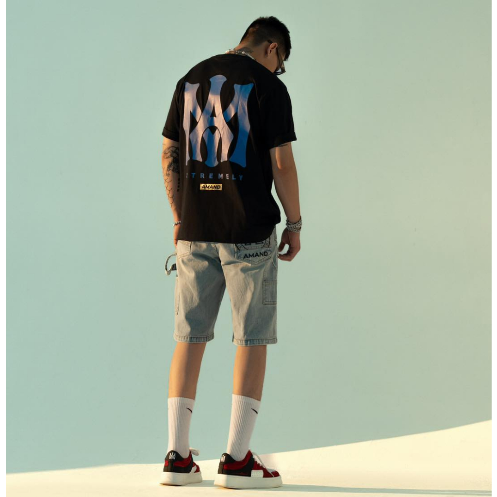 Áo phông Amand B-Humble T-Shirt - Black/AT2029