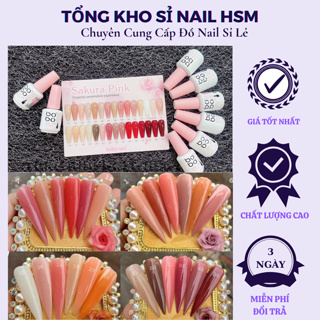 Sơn gel thạch 30 màu lẻ Bobo đậm đặc,lên màu chuẩn.set 30 chai - Phụ kiện đồ nail HSM