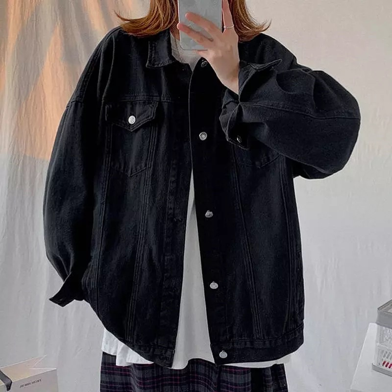 ÁO KHOÁC JEANS BÒ DENIM JACKET FASHION UNISEX