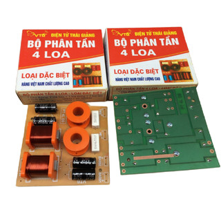Mạch phân tần 4 loa ánh dương 2 bass 1 mid 1 treble - giá 1 cái