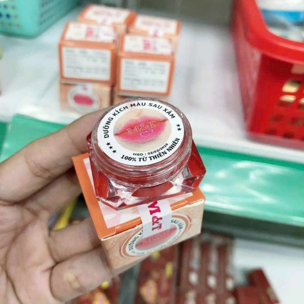 Dưỡng Kích Màu Môi MT collagen sau xăm dưỡng bóng hồng môi tự nhiên+Tặng nước hoa
