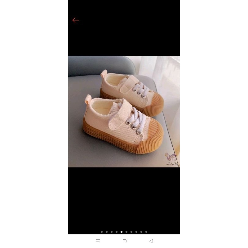 Giày thể thao vải chống trơn trượt cho bé