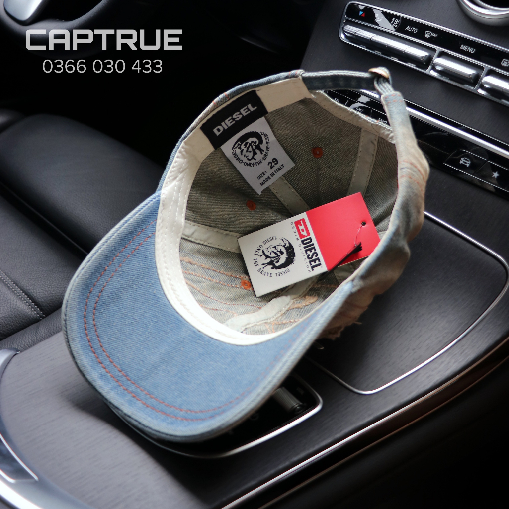 Mũ Lưỡi Trai, Nón Kết Thời Trang Jean Diesel Rách Cá Tính Mẫu Mới Nhất 2023