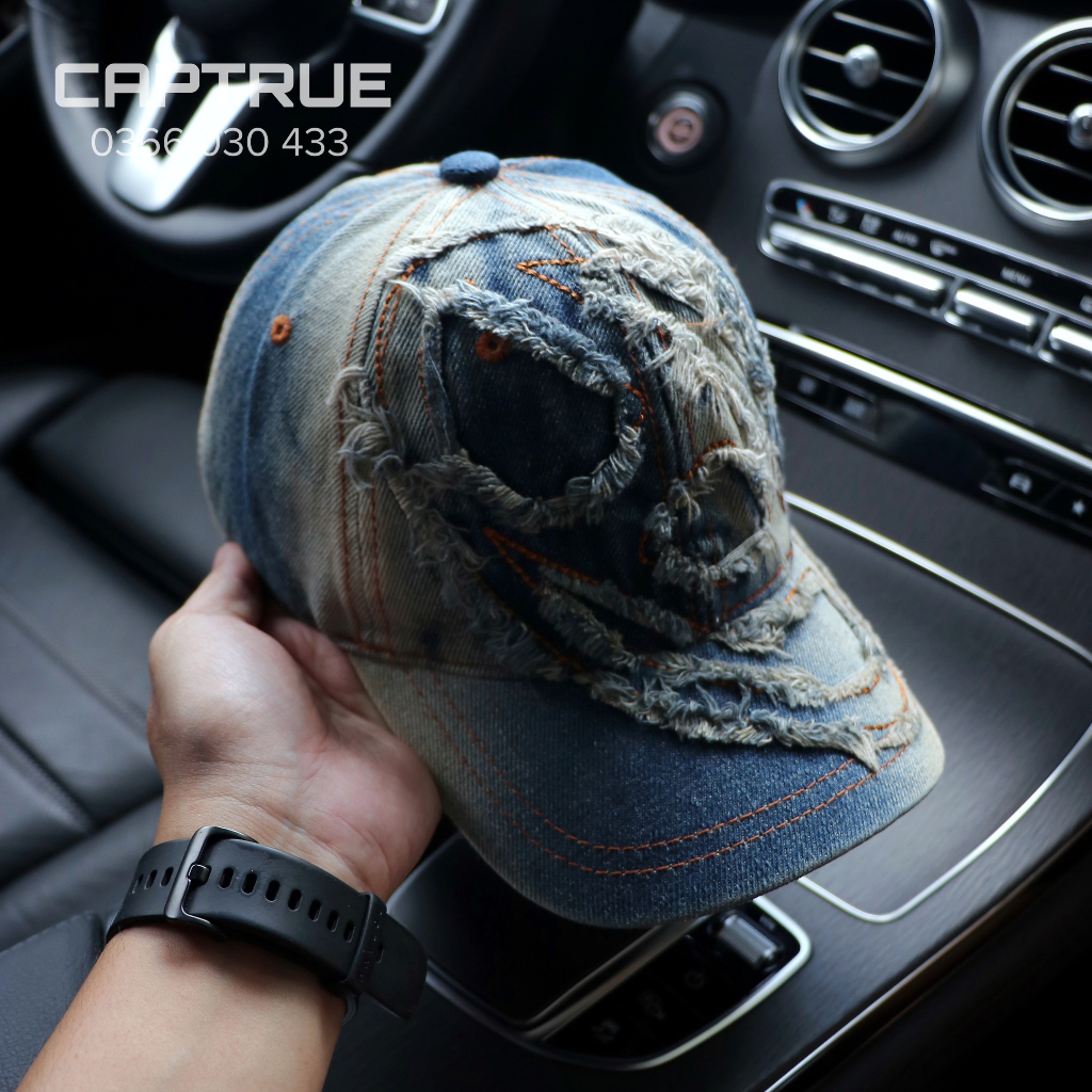 Mũ Lưỡi Trai, Nón Kết Thời Trang Jean Diesel Rách Cá Tính Mẫu Mới Nhất 2023