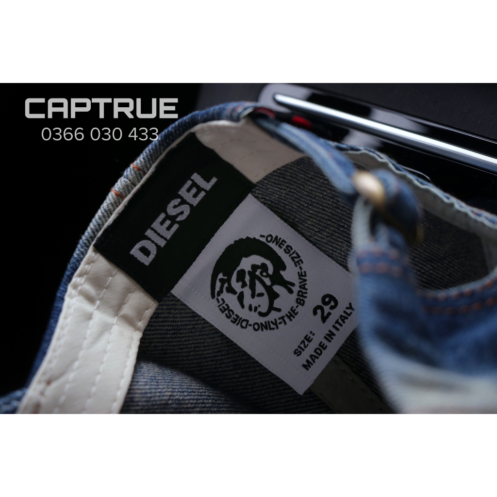 Mũ Lưỡi Trai, Nón Kết Thời Trang Jean Diesel Rách Cá Tính Mẫu Mới Nhất 2023