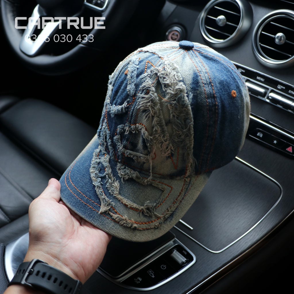 Mũ Lưỡi Trai, Nón Kết Thời Trang Jean Diesel Rách Cá Tính Mẫu Mới Nhất 2023