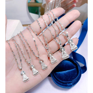 Mặt dây chuyền phật bà quan âm bạc
