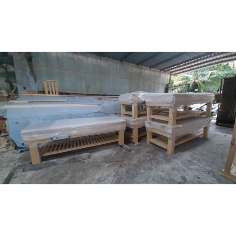 Thanh Lý Giường Nệm Đá Muối Himalaya 12 và 21 Viên Mới 100%.