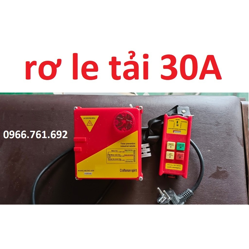 Bộ điều khiển từ xa cho máy tời