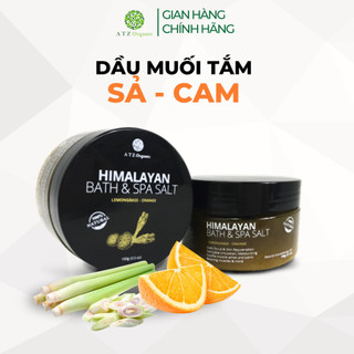 Dầu muối tắm Hymalayan tẩy tế bào chết 100g ATZ Organic - Sả Cam - hàng chính hãng