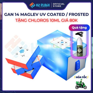Rubik 3x3 GAN 14 MAGLEV UV Rubik cao cấp có nam châm tự điều chỉnh hãng GAN Cube H2 Rubik Shop