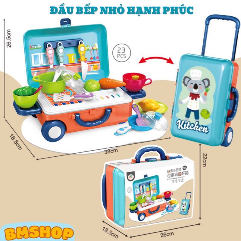 Đồ chơi vali nấu ăn