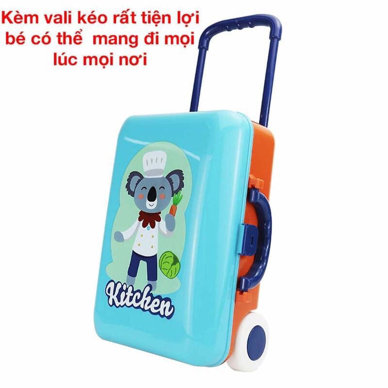 Đồ chơi vali nấu ăn