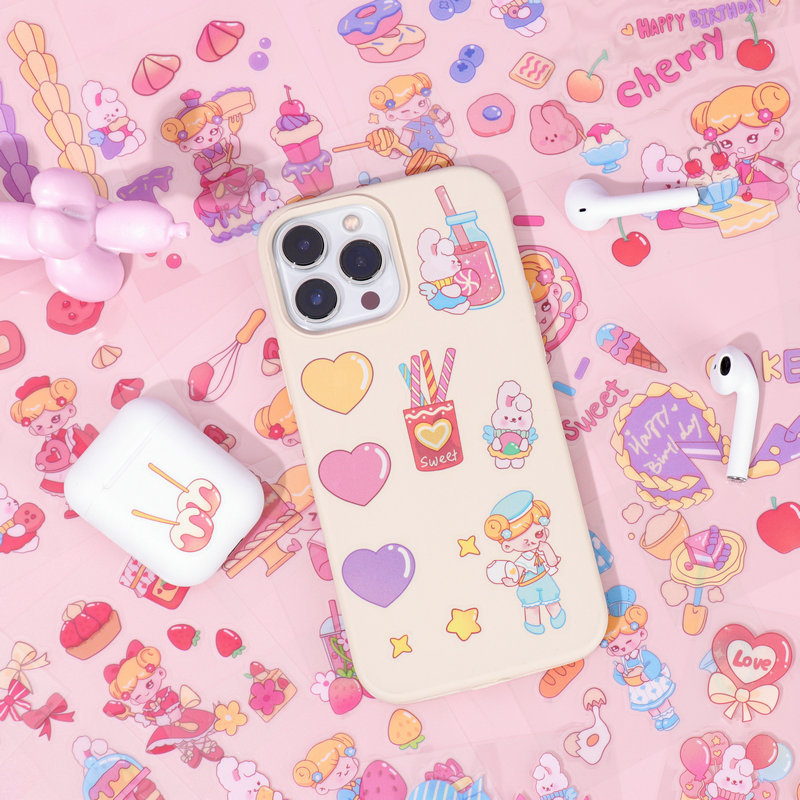 Sticker trang trí cute