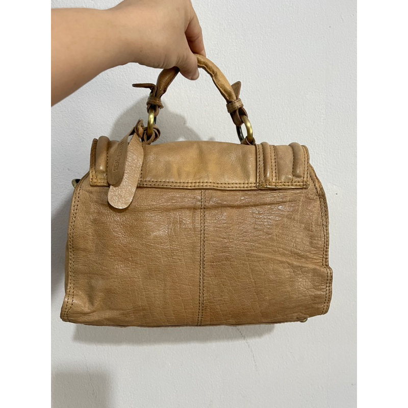 Túi da thật hiệu 🍃TOPSHOP🍃size 27x20