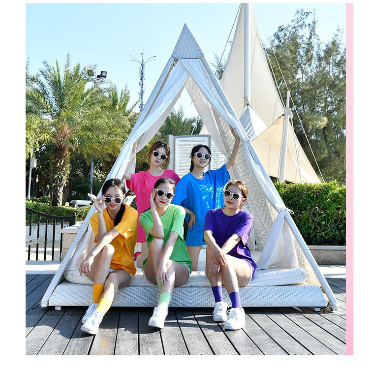 Combo Áo Phông Nhiều Màu Team Bulding ÁO - TẤT - KÍNH