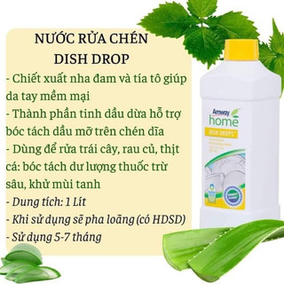 Nước rửa chén hữu cơ organic 1L (aw chính hãng )