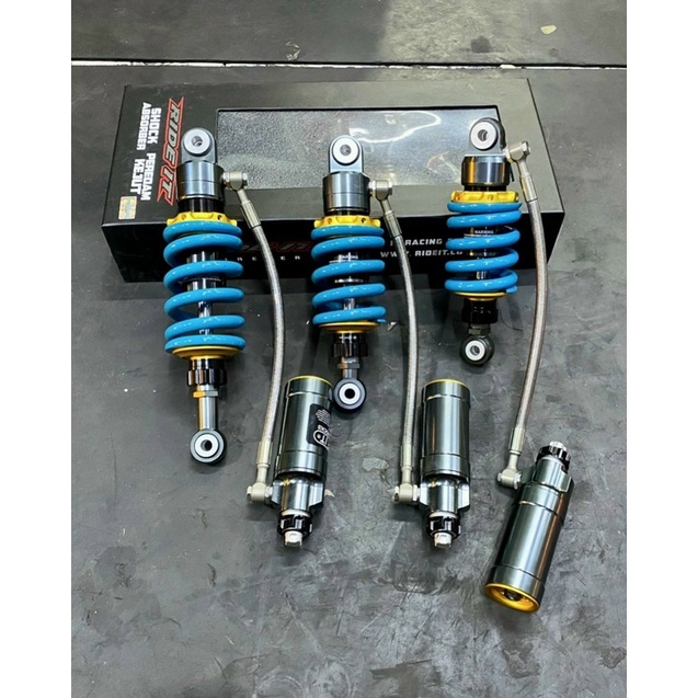 Phuộc NITRON bình dầu rời - tăng chỉnh - xoay 360 độ. dành cho dòng xe WINNER V1 - X - V3 - SONIC - EXCITER150-155-135.