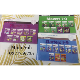 Bộ đề in gộp starter, mover, flyer
