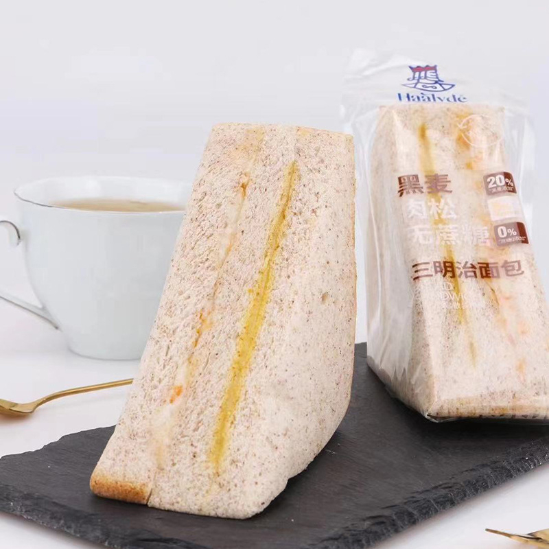 SANDWICH TAM GIÁC NHÂN KEM DRIED MEAT FLOSS